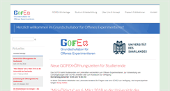 Desktop Screenshot of gofex.info