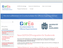 Tablet Screenshot of gofex.info